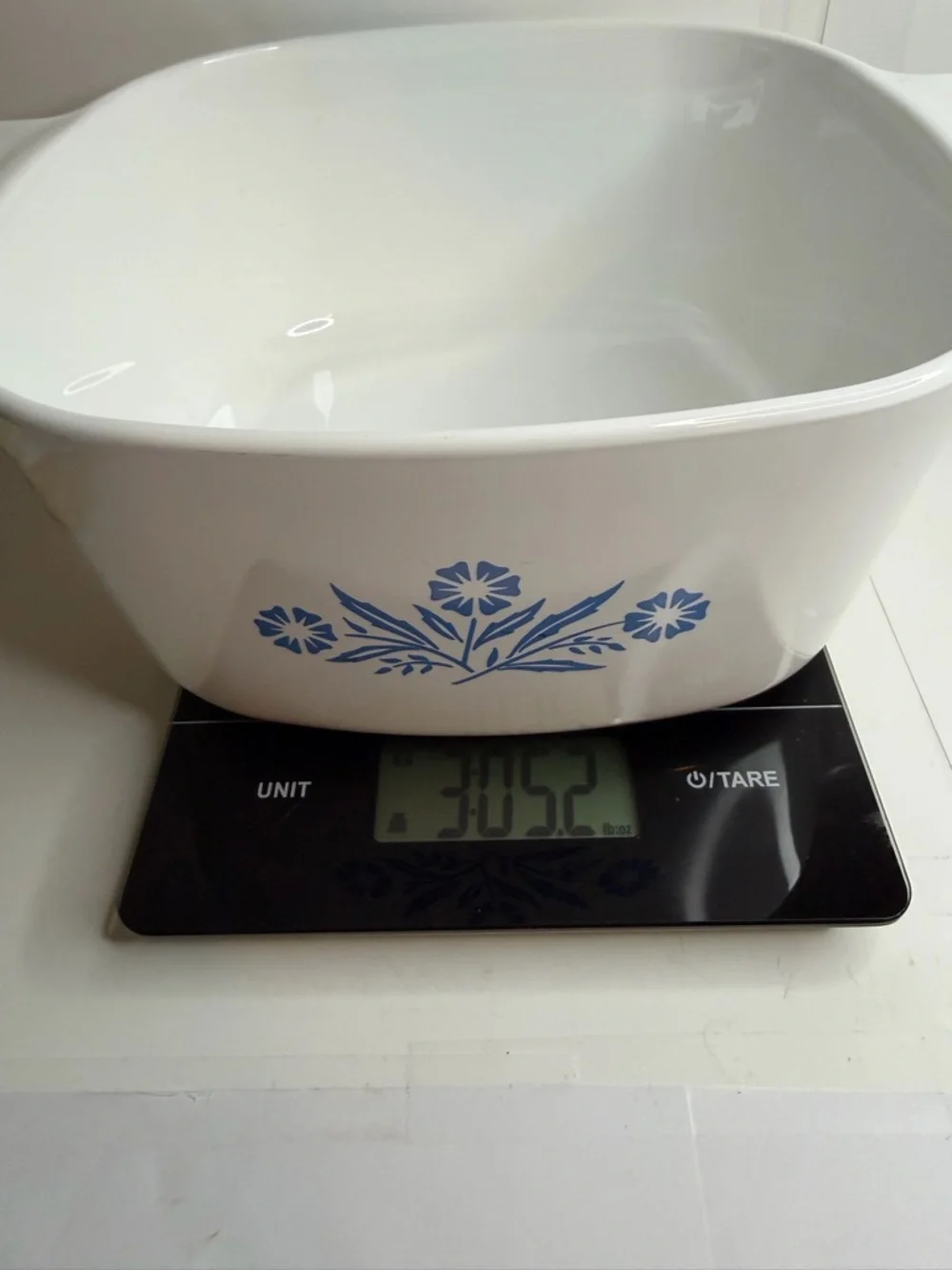 Vintage Corning Ware Blue Cornflower A-3-B 3 Qt Casserole Dish - Base Only - Picture 7 of 8